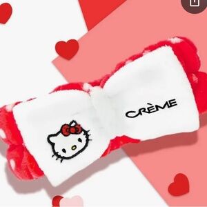 Hello Kitty White and Red Hair Accessories